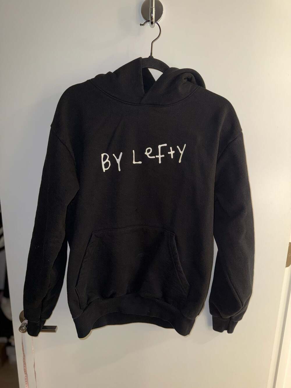 By Lefty CORP Black Logo Pullover Hoodie